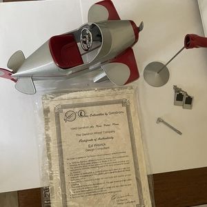 1940 Gendron Air King Pedal Plane Piggy Bank